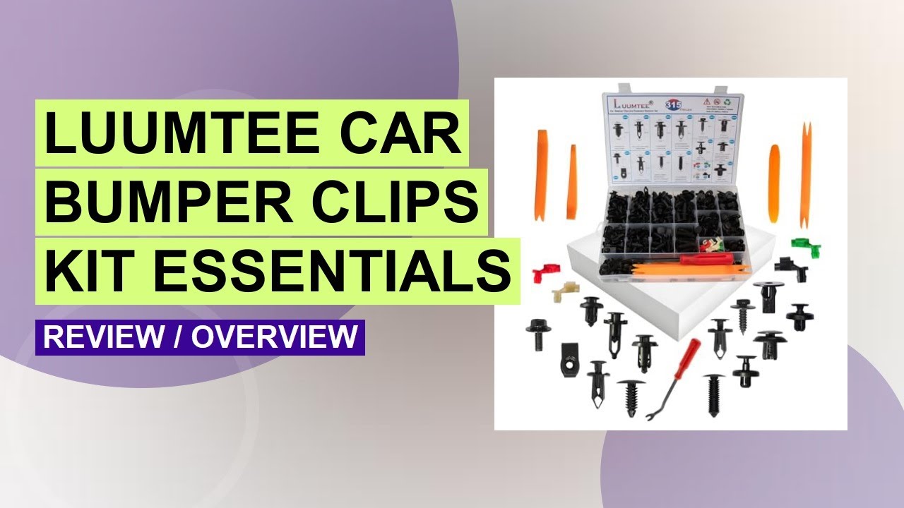 Luumtee Car Bumper Retainer Clips Review: Best Auto Push Pin Rivet Kit?