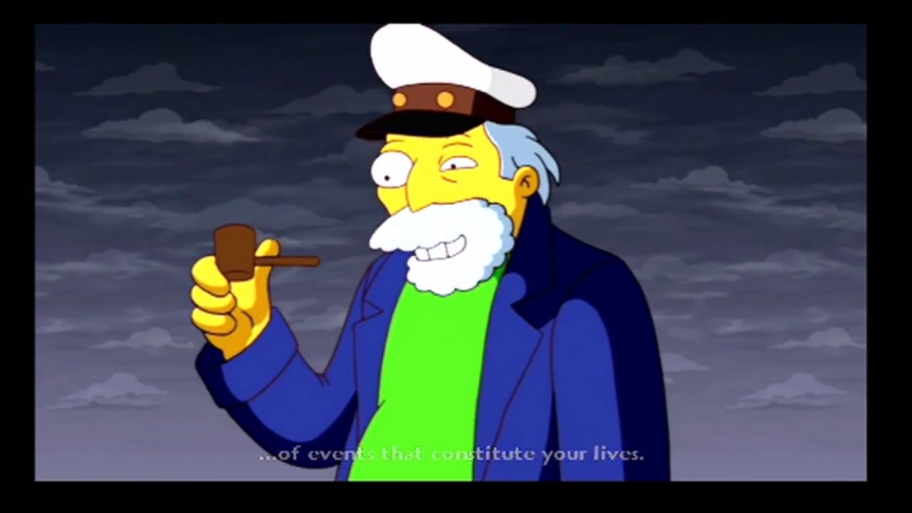 PS2 The Simpsons Game The Day of the Dolphin
