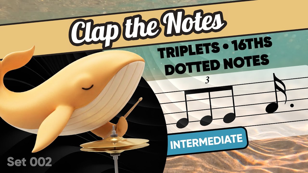 Clap the Rhythm | Triplets, Dotted & 16ths (Intermediate)
