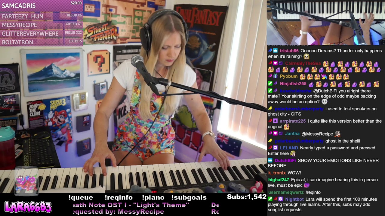 Death Note - Light's Theme Piano Music Cover by Lara6683