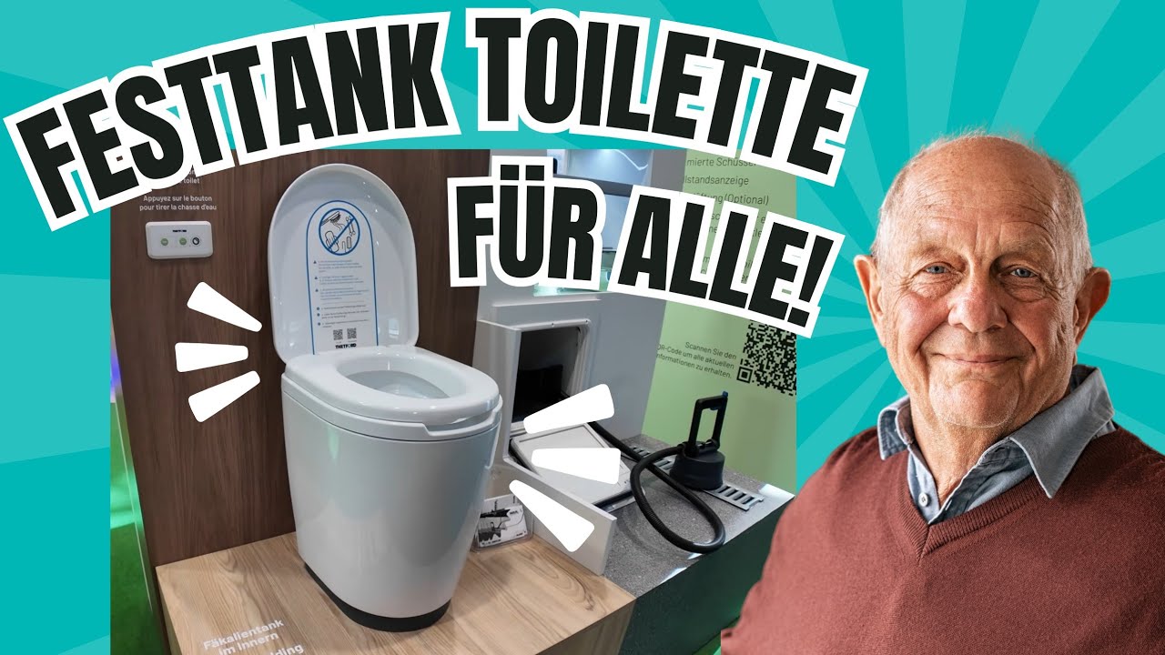 WOHNMOBIL FESTTANK TOILETTE jetzt für ALLE Kassettentoiletten von Thetford - Indus ohne Chemie