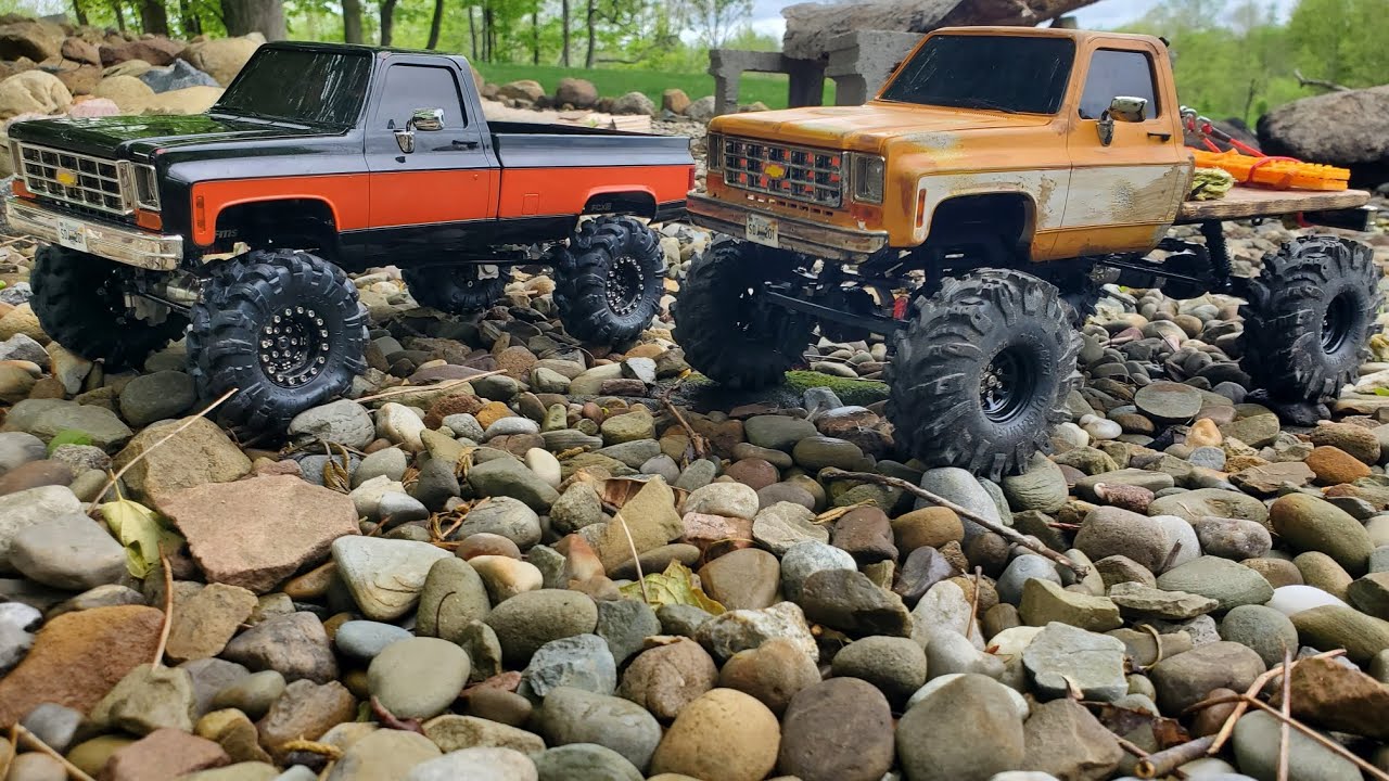 FCX18 - K10 MANIA!!  Brushless vs Brushed -- Rock Crawl -- Tough Terrain!!!