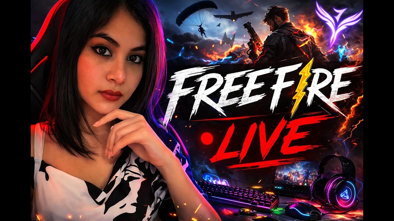 🔴 LIVE FREE FIRE RANK PUSH | CUSTOM ROOM WITH SUBSCRIBERS 🔥#freefire  #gaming @Aporaigaming444