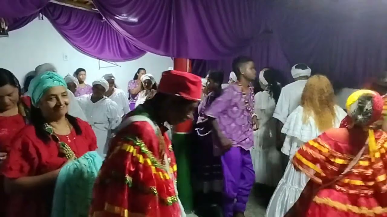 Visita na casa do pai santo frança em  homenagem a São João Batista 