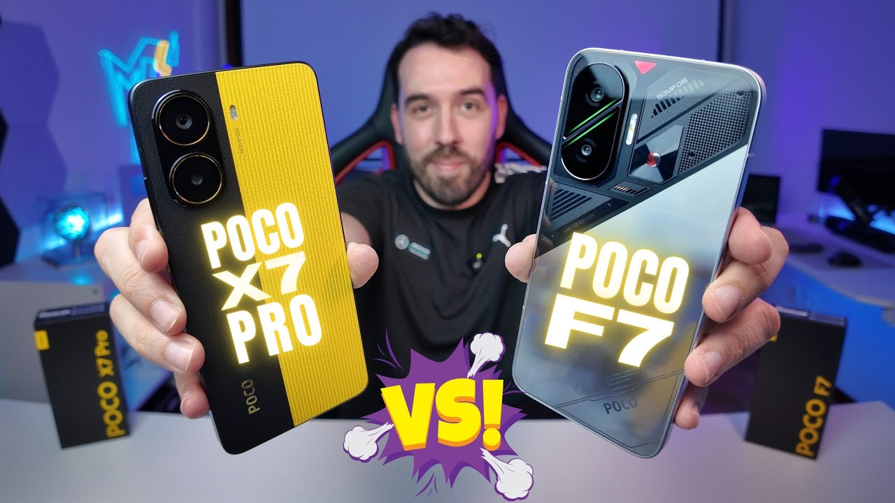 POCO X7 PRO VS POCO F7 - QUAL O MELHOR CELULAR CUSTO-BENEFÍCIO DE 2025?