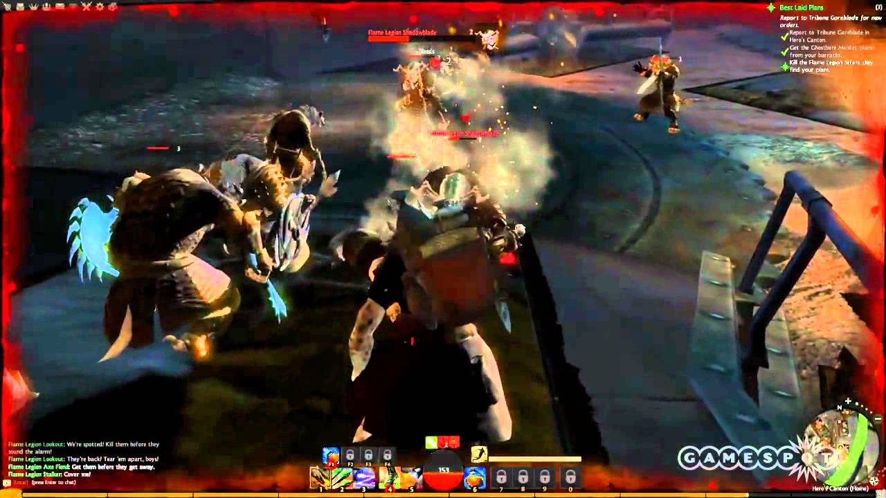Killing the Flame Legion - Guild Wars 2 Beta (PC)