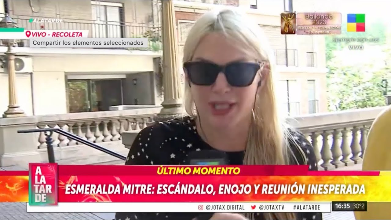 ¡LA FURIA DE ESMERALDA MITRE!