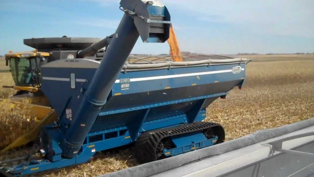 North Iowa Corn Harvest 2011