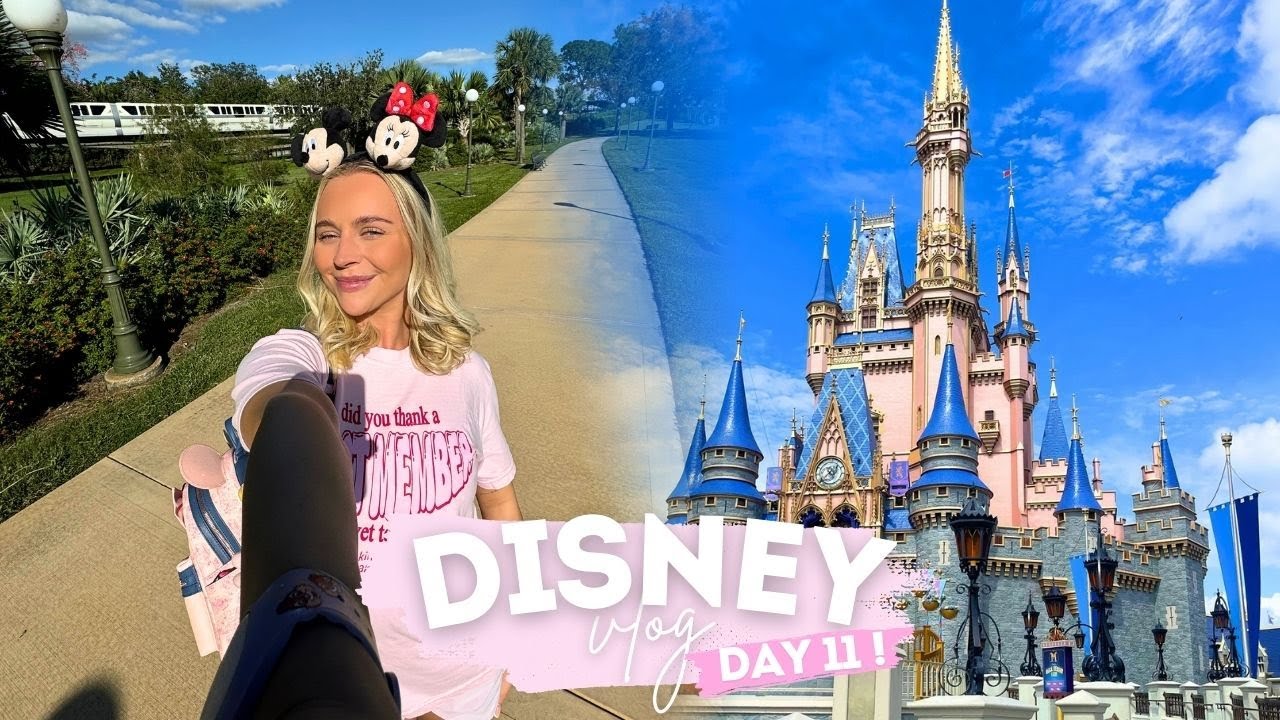 WALT DISNEY WORLD VLOG 🏰💖 DAY 11 | Magic Kingdom, House Of Blue & Epcot Fireworks!