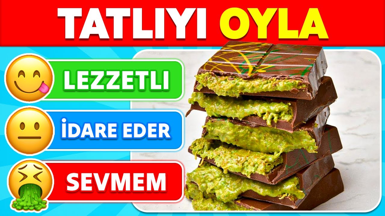 Nihai Atıştırmalık ve Şeker Sıralaması | Dubai &Ccedil;ikolatası, Dalgona Şekeri