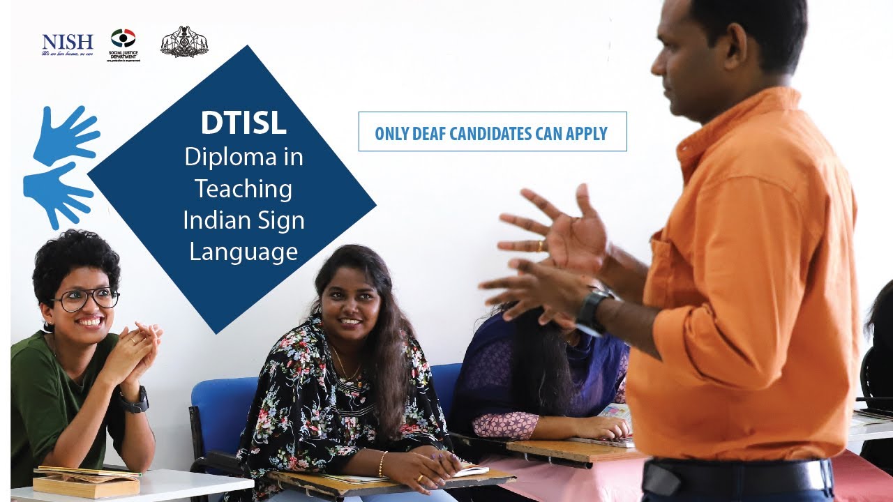 DTISL Admission 2023 in Indian Sign Language