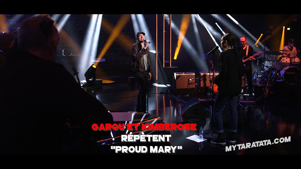 Les coulisses des répètes avec Garou et Kimberose (2019)