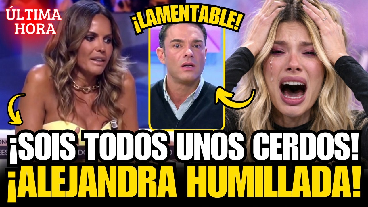 💥BRUTAL HUMILLACIÓN! ALEJANDRA RUBIO LLAMA “MENTIROSOS” A TODOS Y MARTA LÓPEZ LA REVIENTA EN DIRECTO