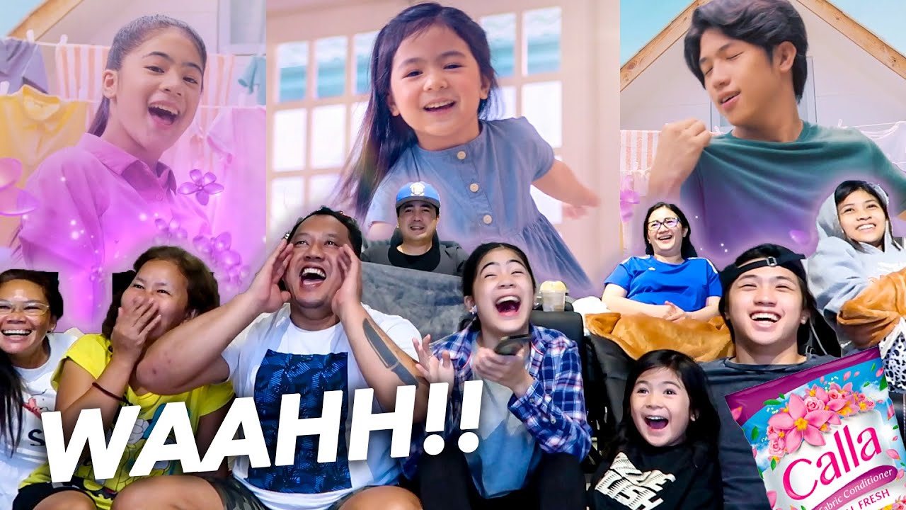 РЕАКЦИЯ НА НАШ ПЕРВЫЙ ТЕЛЕРЕКЛАМНЫЙ РОЛИК С Fam!! (BTS) | Ranz и Niana