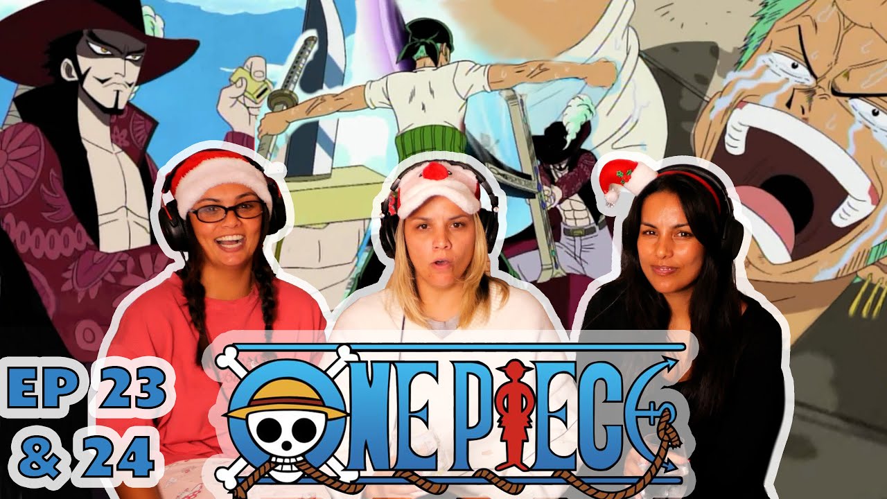 Zoro vs Mihawk | Aussie Sisters React to One Piece | Ep 23–24