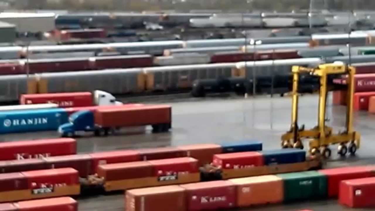CSX Queensgate Yard from Cincinnati's Union Terminal Museum Center
