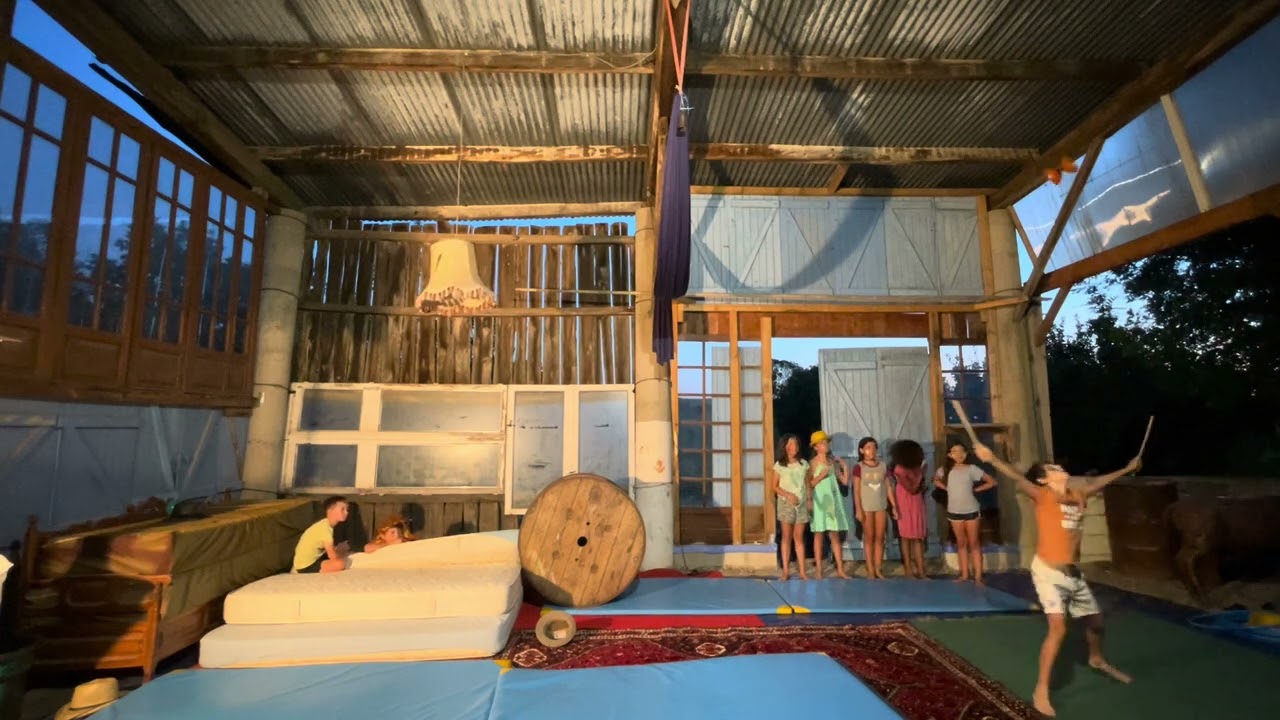 spectacle camp cirque 2023 partie 2