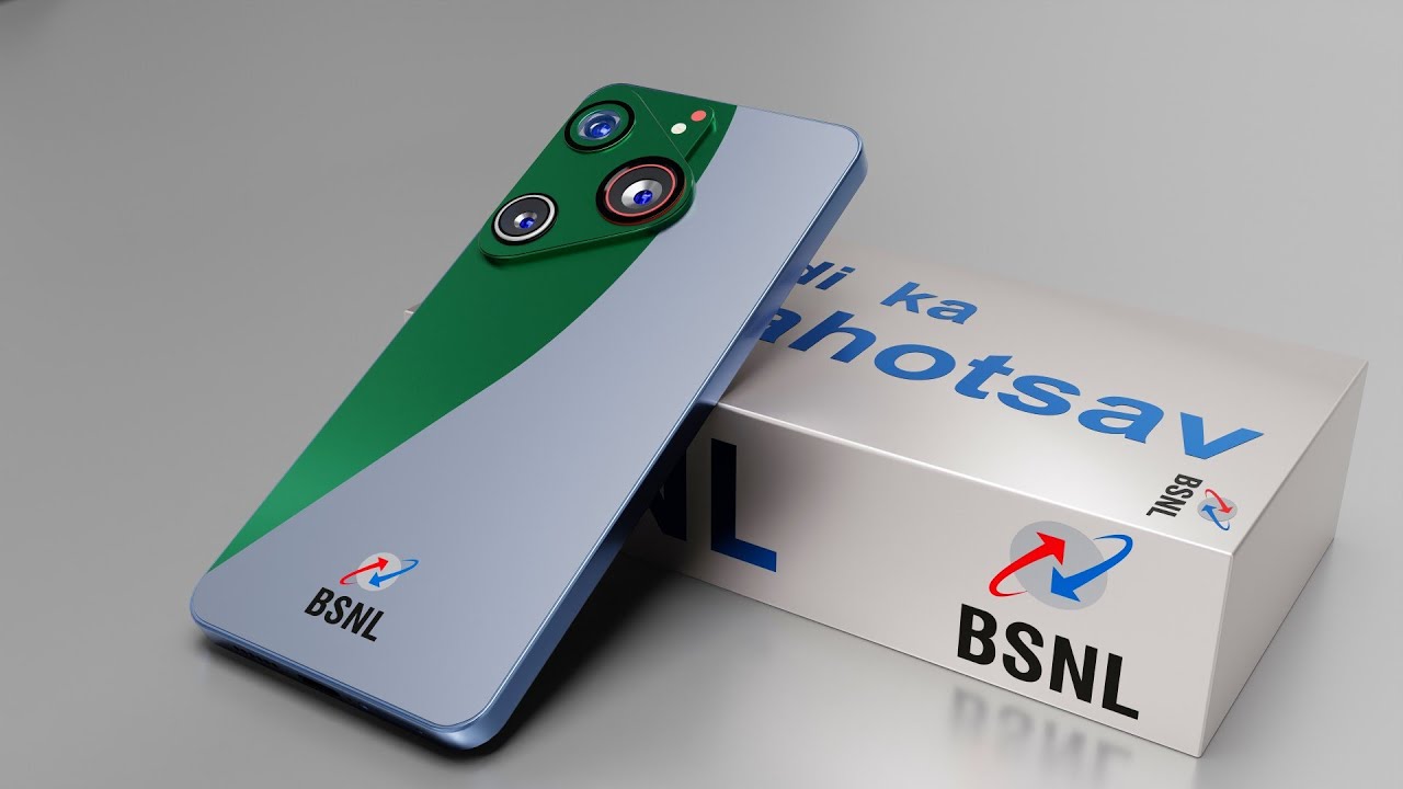 BSNL Launch New Mobile + FREE 1 Year Unlimited Data | 12GB RAM,6000mAh #bsnlvsjio