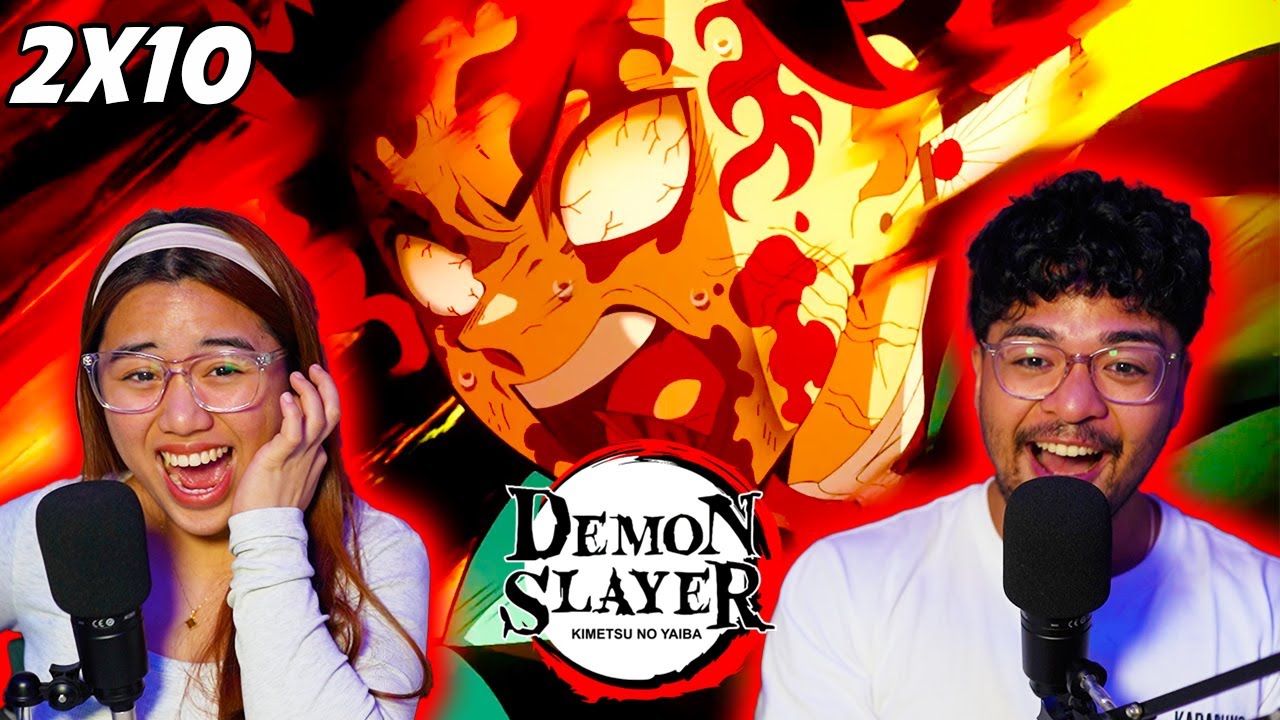 PEAK ANIME! | GIRLFRIEND REACTS To Demon Slayer Season 2 Episode 10 Reaction!