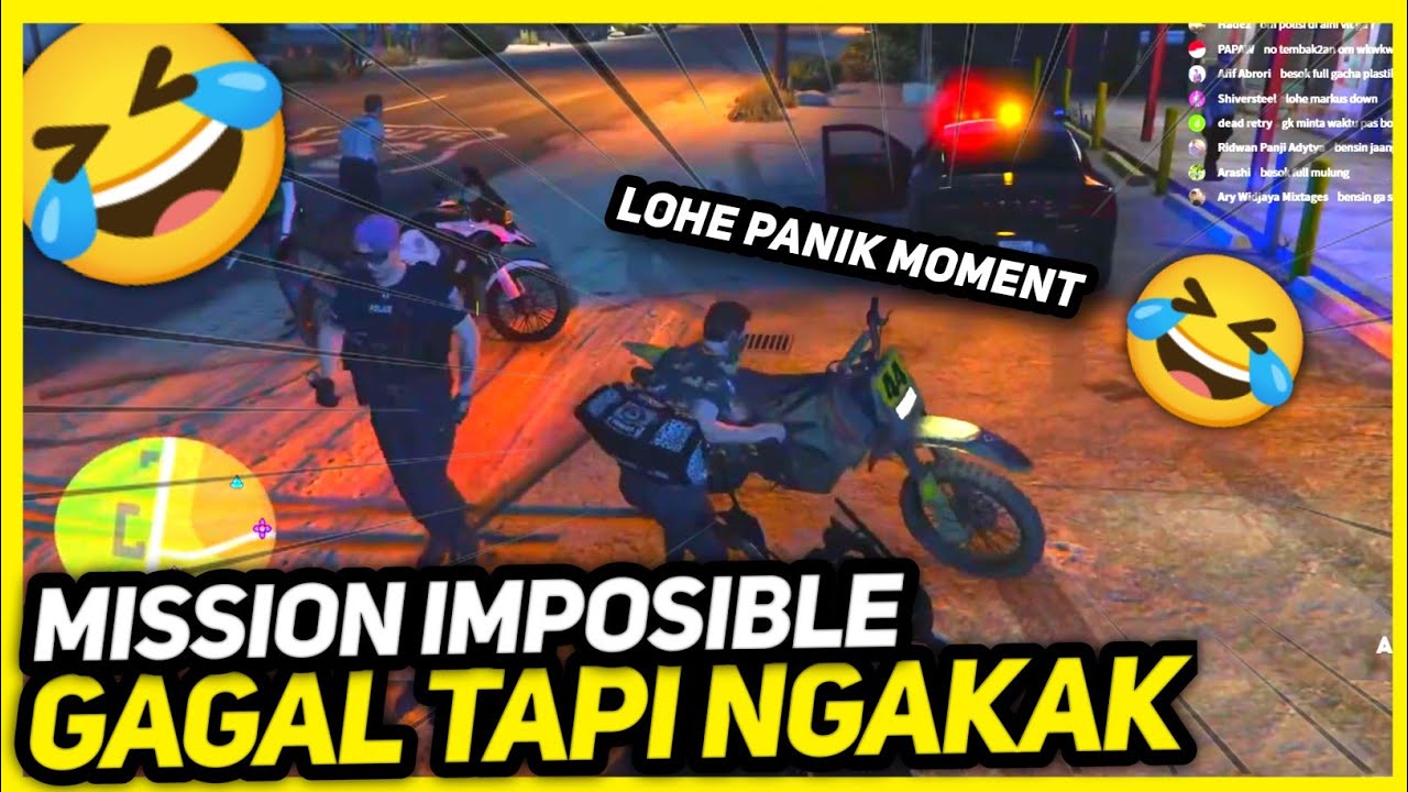 MISSION IMPOSIBLE LOHE 🔥 GAGAL TAPI  NGAKAK 🤣🤣 | GTA V ROLEPLAY #AFTERSCHOOLRP