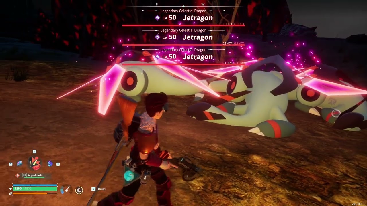 Palworld: Capturing Jetragon with the Ultra Sphere on First Attempt