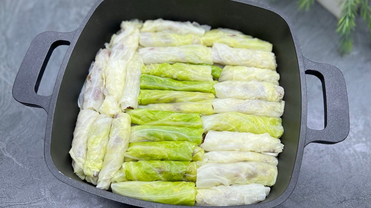 دولمة اللهانة او محشي الملفوف بطريقة سهلة والطعم خيال 😋