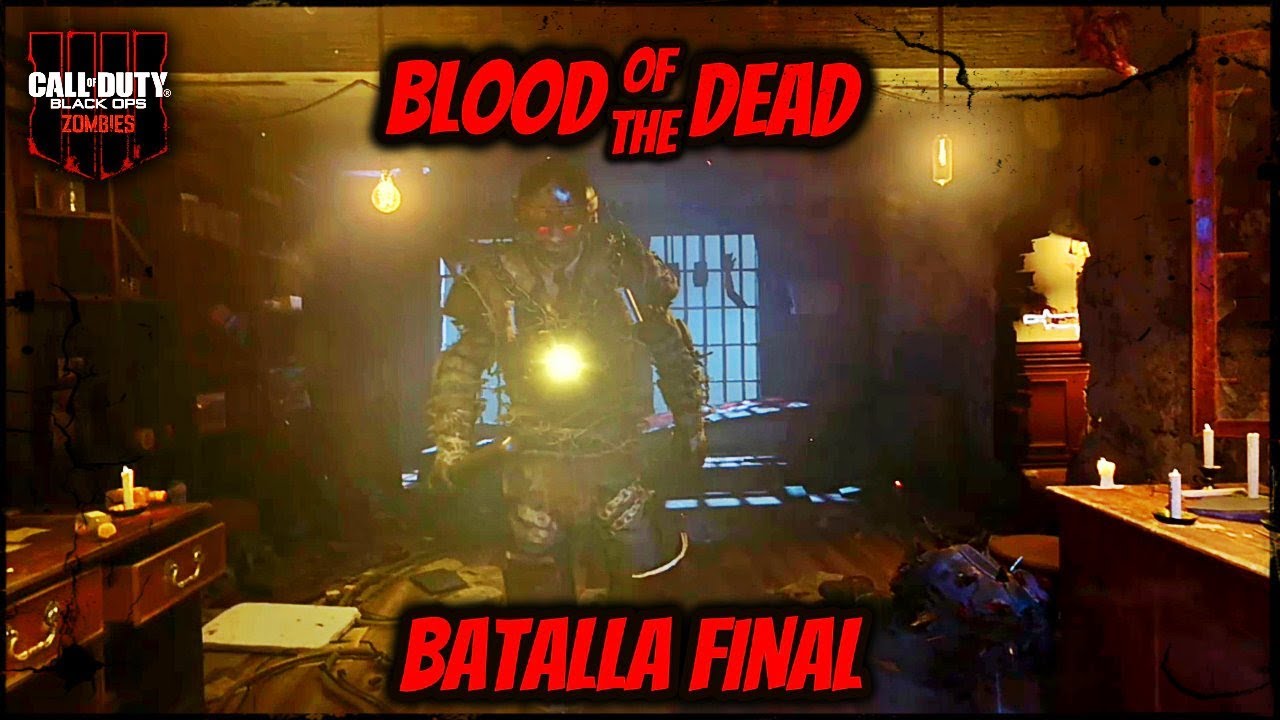 Blood of the Dead Batalla Final |Black Ops 4 zombies|