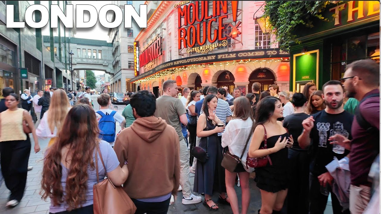 🇬🇧Exploring Central London on Foot | Summer 2025 City Tour | London Street Summer Walk 4K