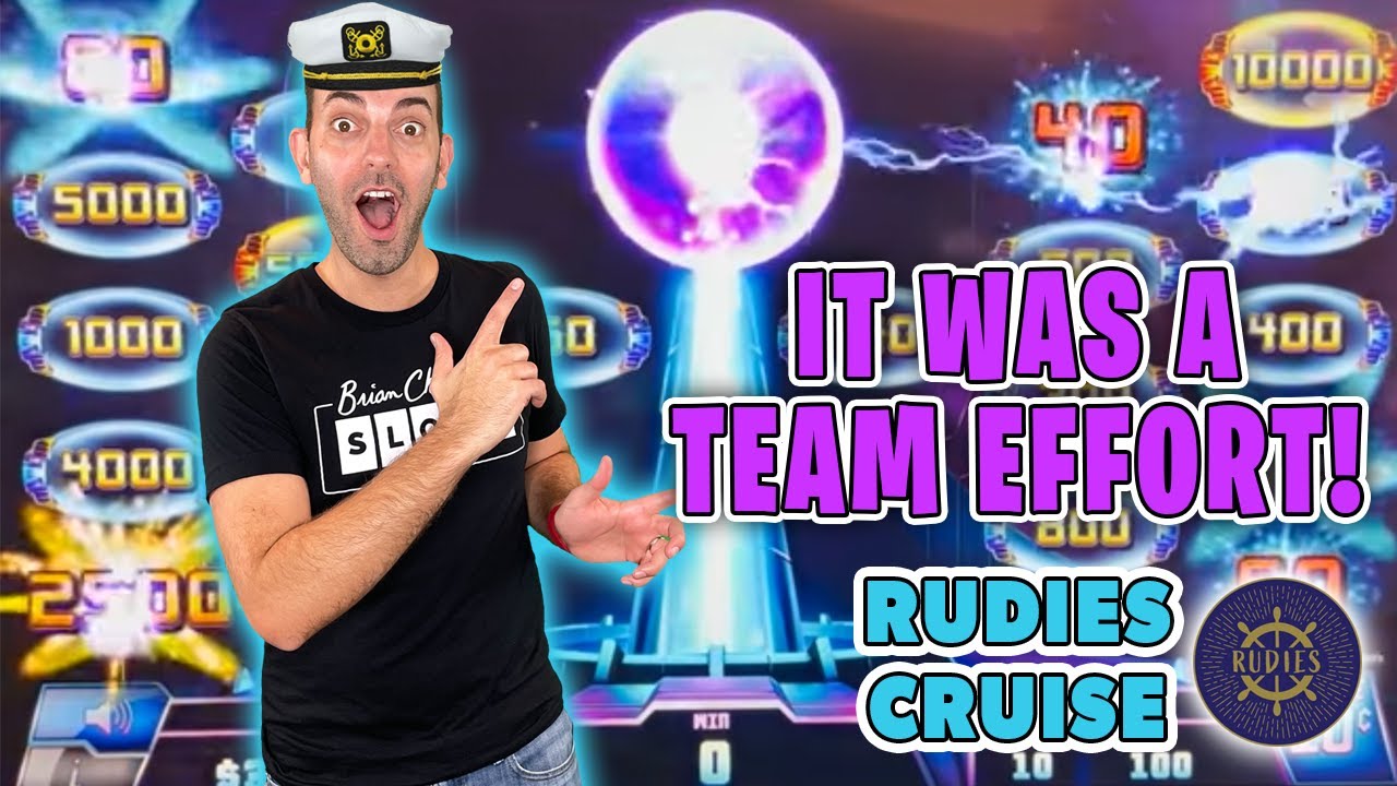 🛳 Team Effort on Slots 🎰 Rudies Cruise