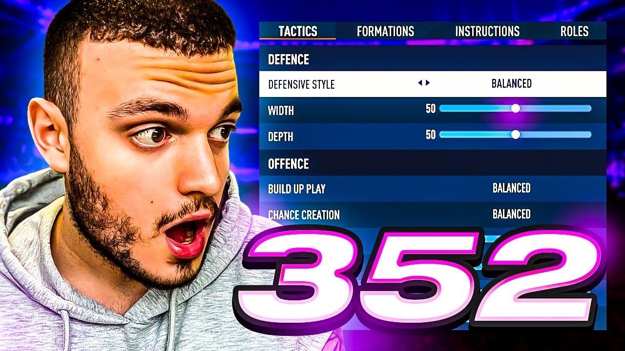 The Best 352 FIFA 23 Custom Tactics 🔥💯