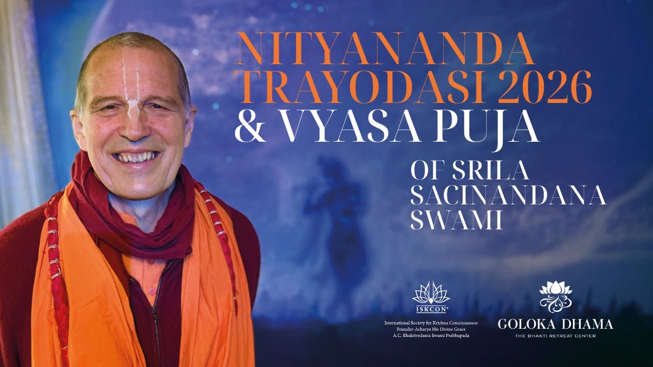 Morning Lecture by HH Sacinandana Swami, “Your Thoughts Shape Your Future“