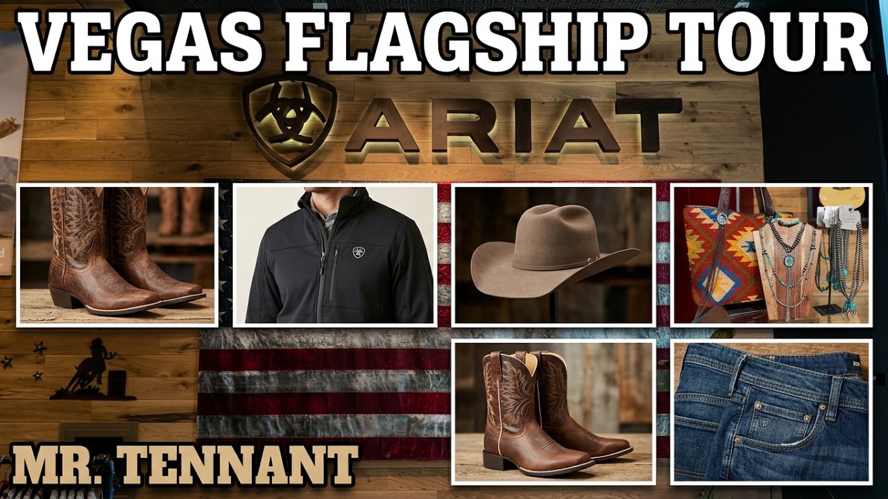 Las Vegas Ariat Brand Store Tour Part 1 of 3