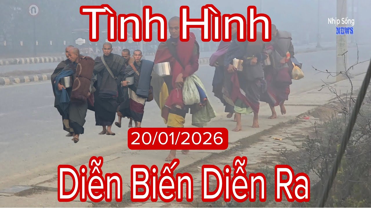 Tình hình sáng 20/1 huynh đệ sư Minh Tuệ diễn biến diễn ra