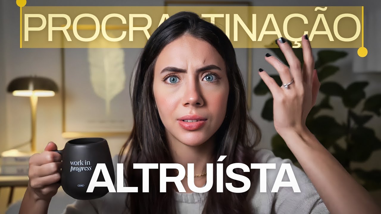 Entenda isso e pare imediatamente de procrastinar...