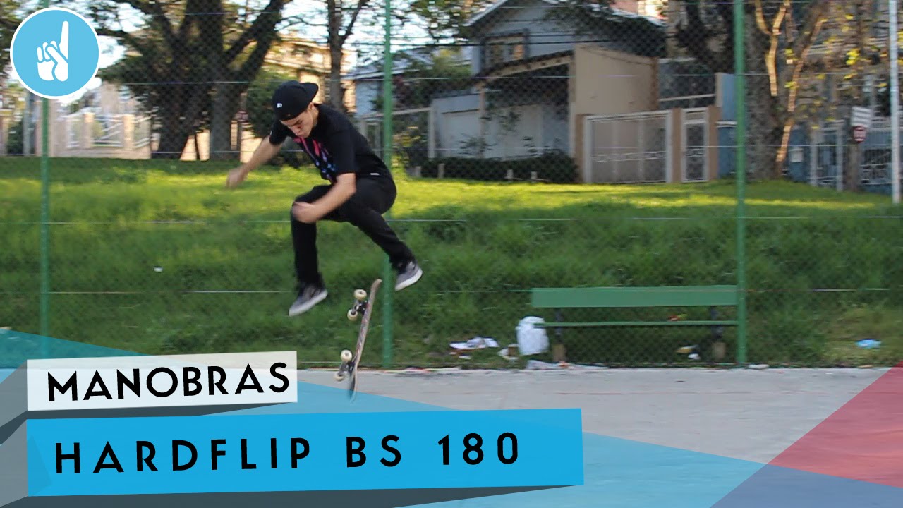 Como mandar Hardflip bs 180 | sobreskate