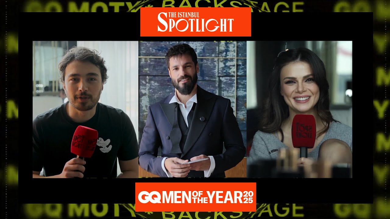 GQ Türkiye Men of the Year Backstage | Sinem Ünsal, Burak Dakak, Serkan Çayoğlu