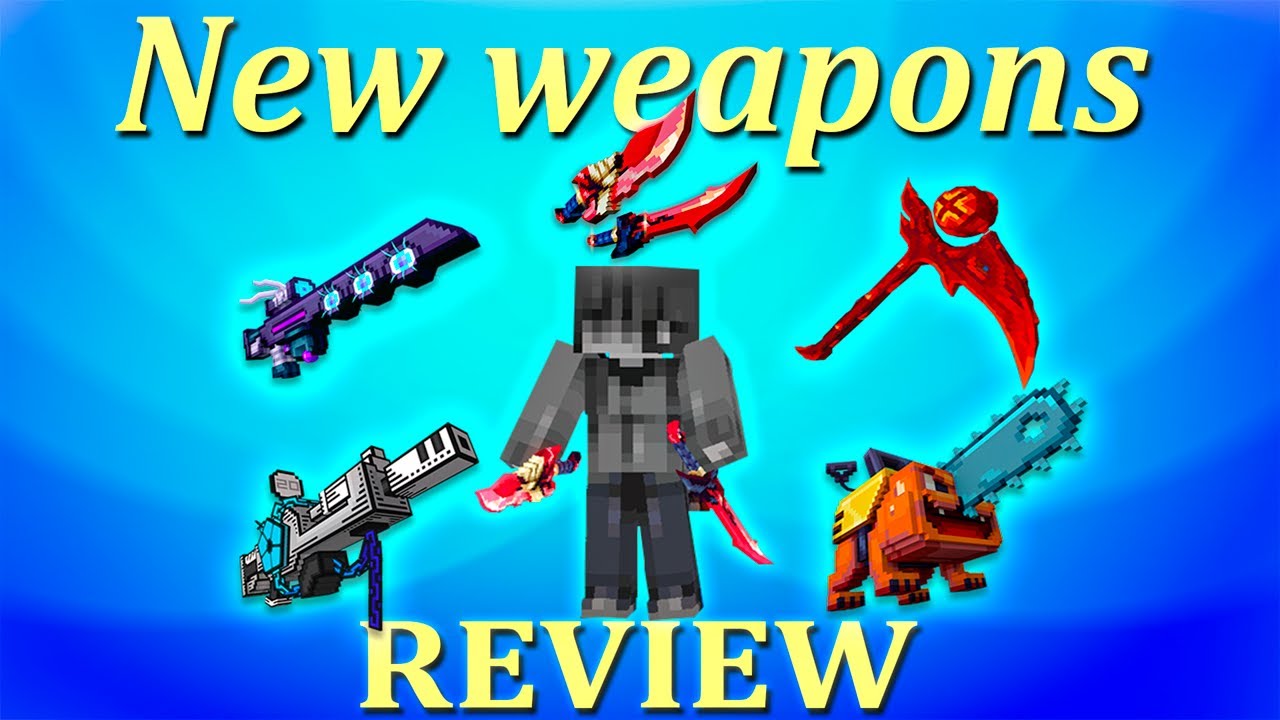 Reviewing the Upcoming Pixel Gun 3D Anime weapons