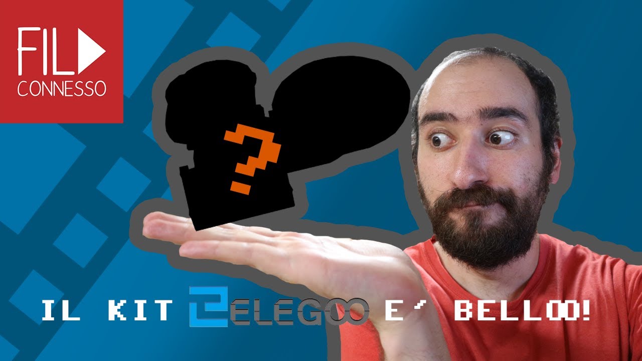Un PROGETTO per i VIDEO creato con un Super Starter Kit Elegoo, VE NE PARLO!