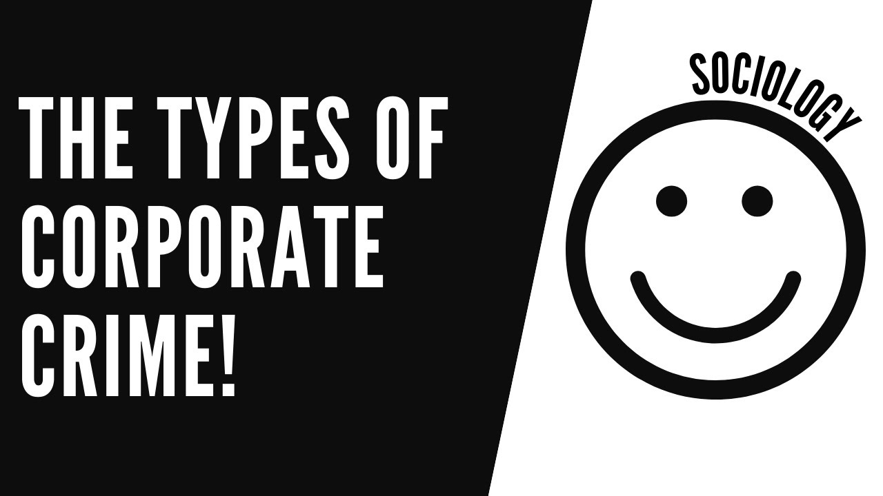 What are the different types of corporate crime?