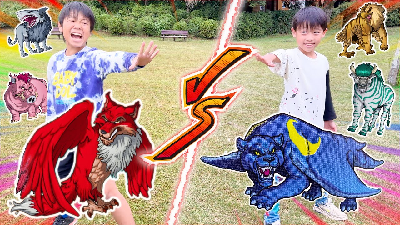 【寸劇】最強のズータントマスターを目指して旅に出る小学生兄弟！