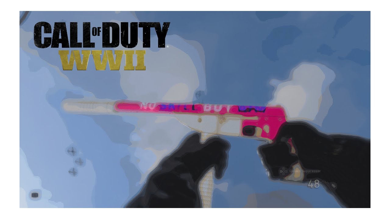 125+ Kills with the GOAT SMG on Shipment - CoD WW2
