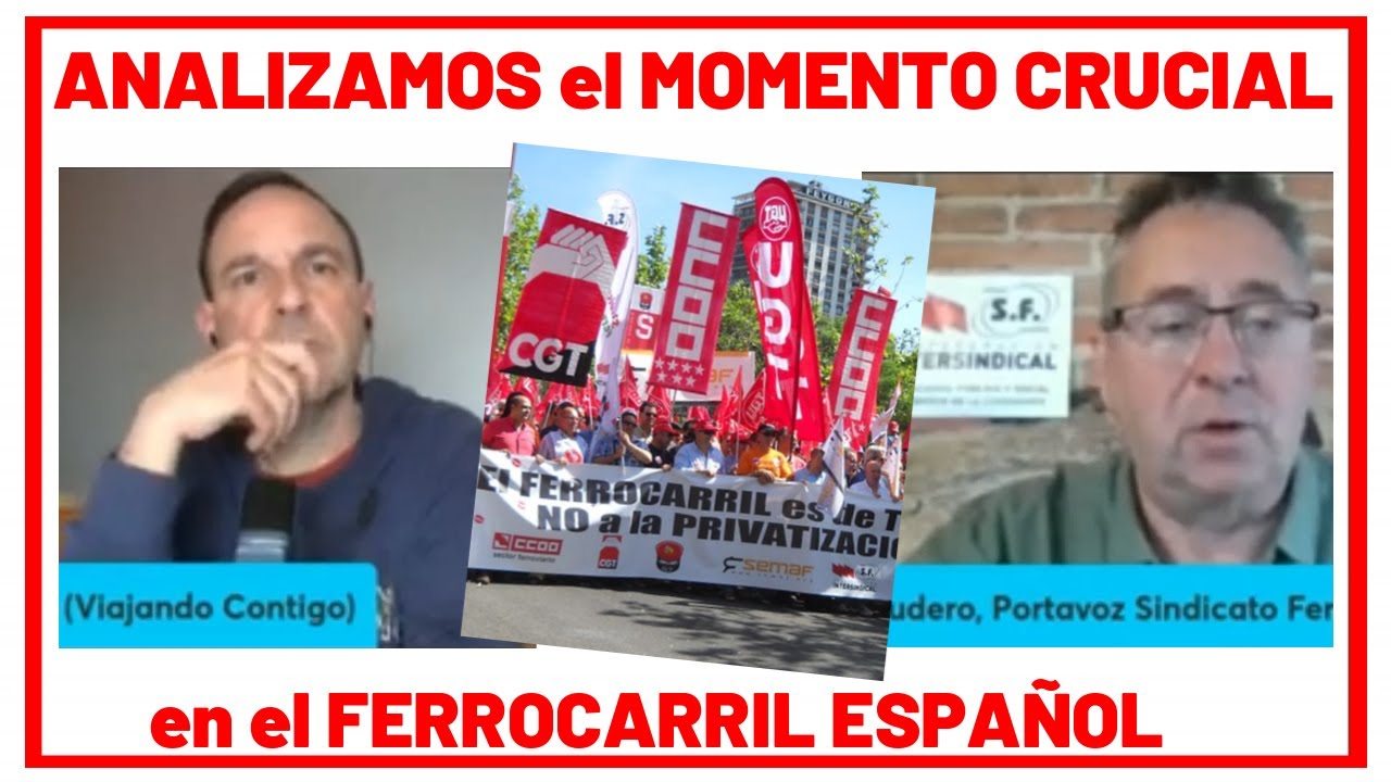 ACUERDO tras la Huelga de Maquinistas / Mantenimiento / Rodalies / Adamuz con Rafael Escudero