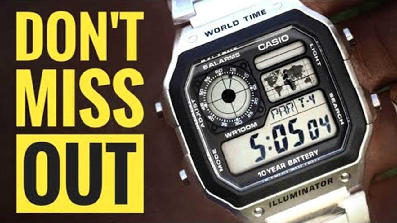This $30 Casio Beats Everything Else (AE-1200WH)