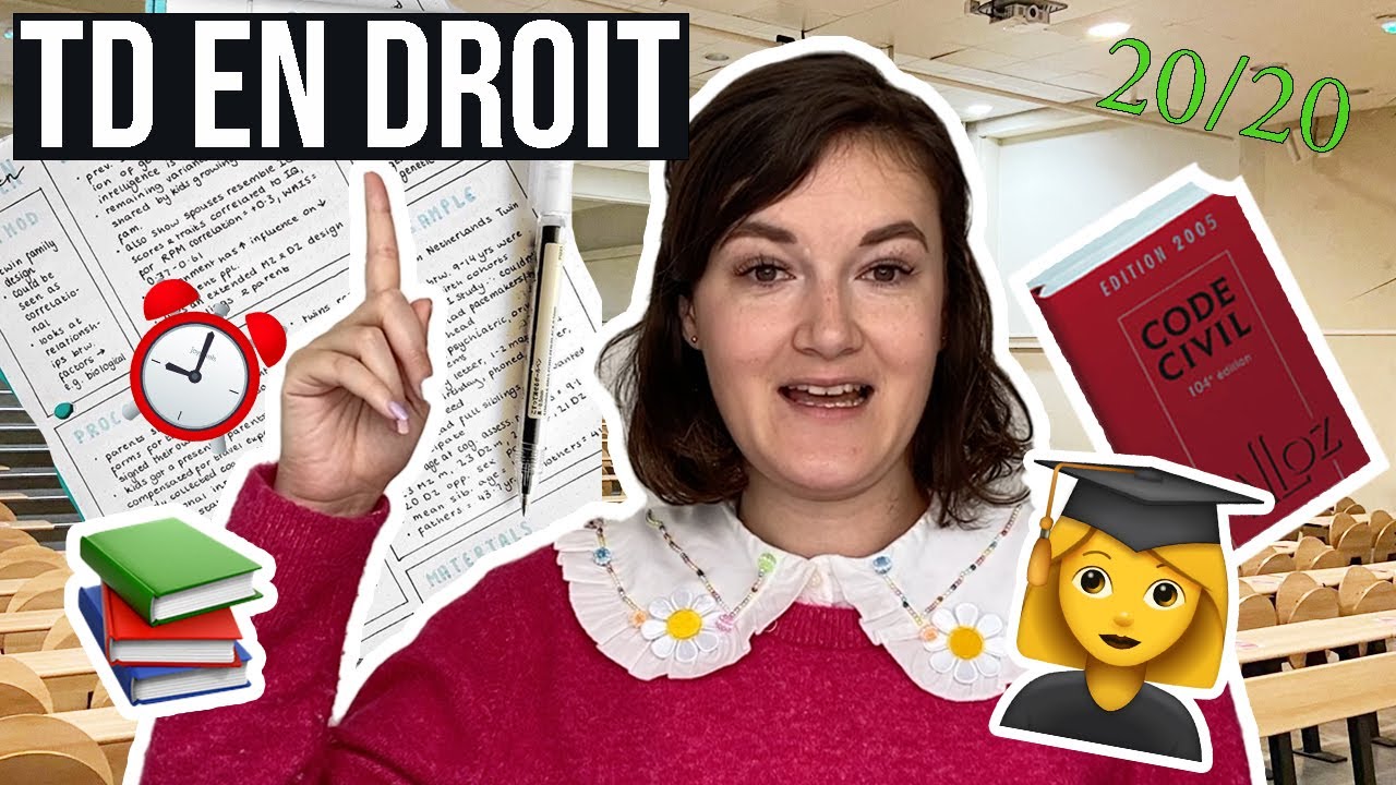 COMMENT PRÉPARER ET RÉUSSIR SES TD EN DROIT