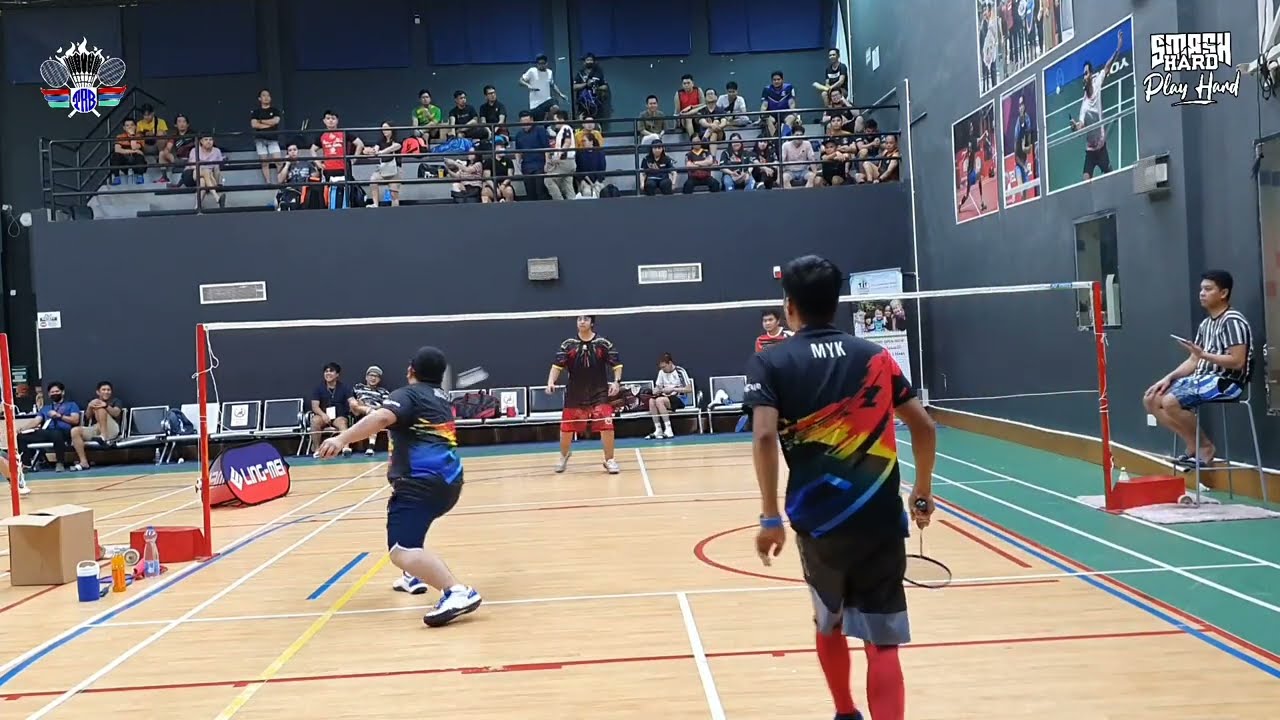 QATAR BADMINTON |  TRB in Battledore Season 2 - Fiel & John Carl vs Joseph & Michael