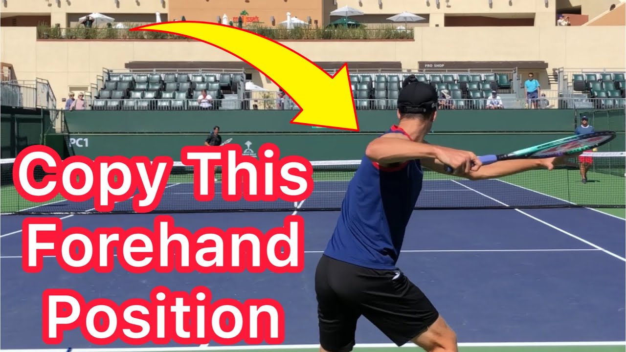 Gain Huge Forehand Power And Control (Hubert Hurkacz Tennis Technique)