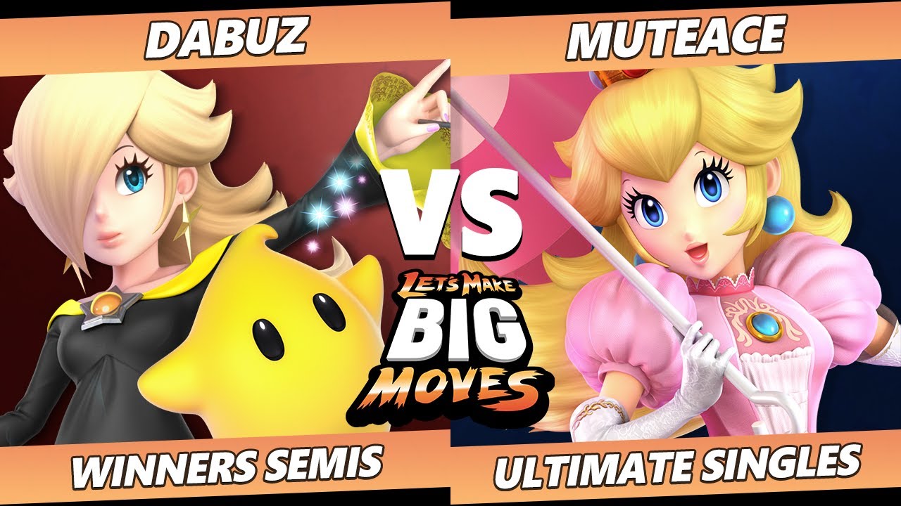 LMBM 2022 Winners Semis - Dabuz (Rosalina) Vs. MuteAce (Peach) SSBU Ultimate Tournament