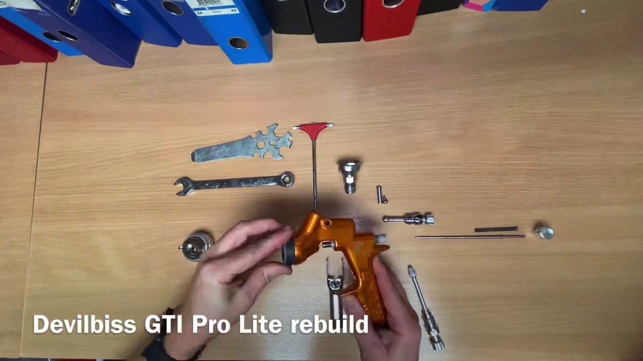 Rebuilding a Devilbiss gti pro lite