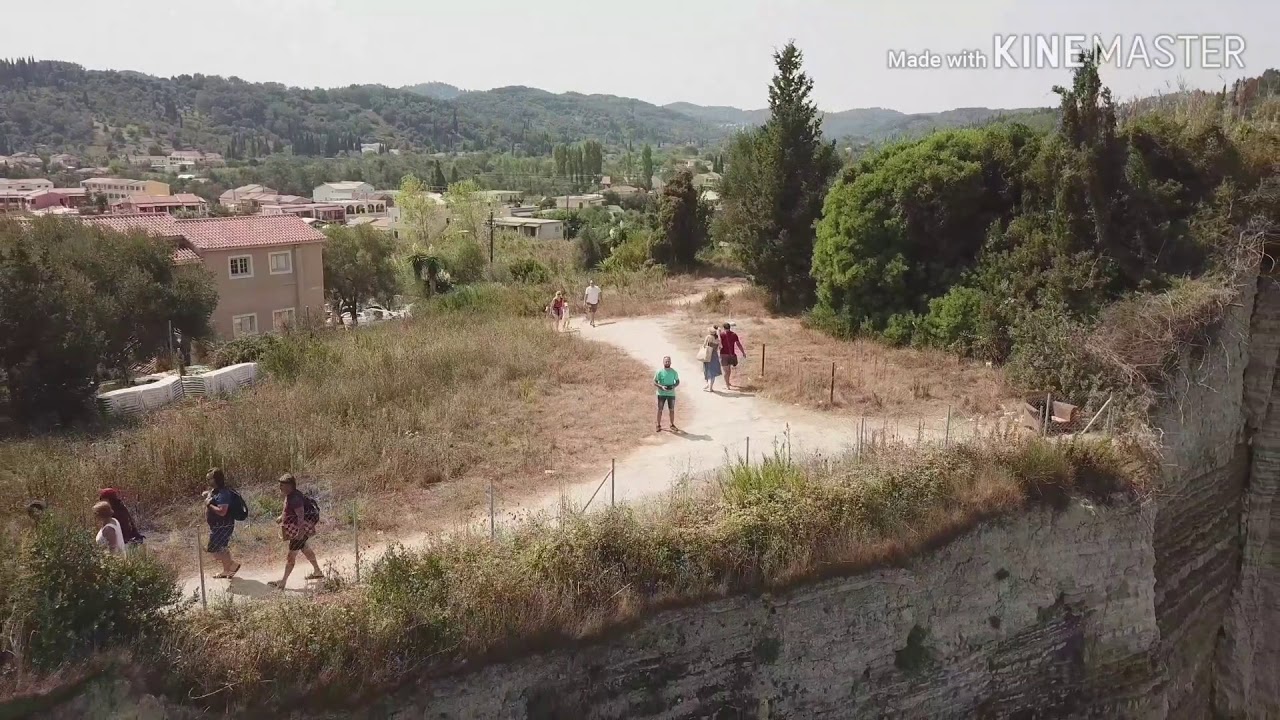 Sidari Corfu drone video 4k