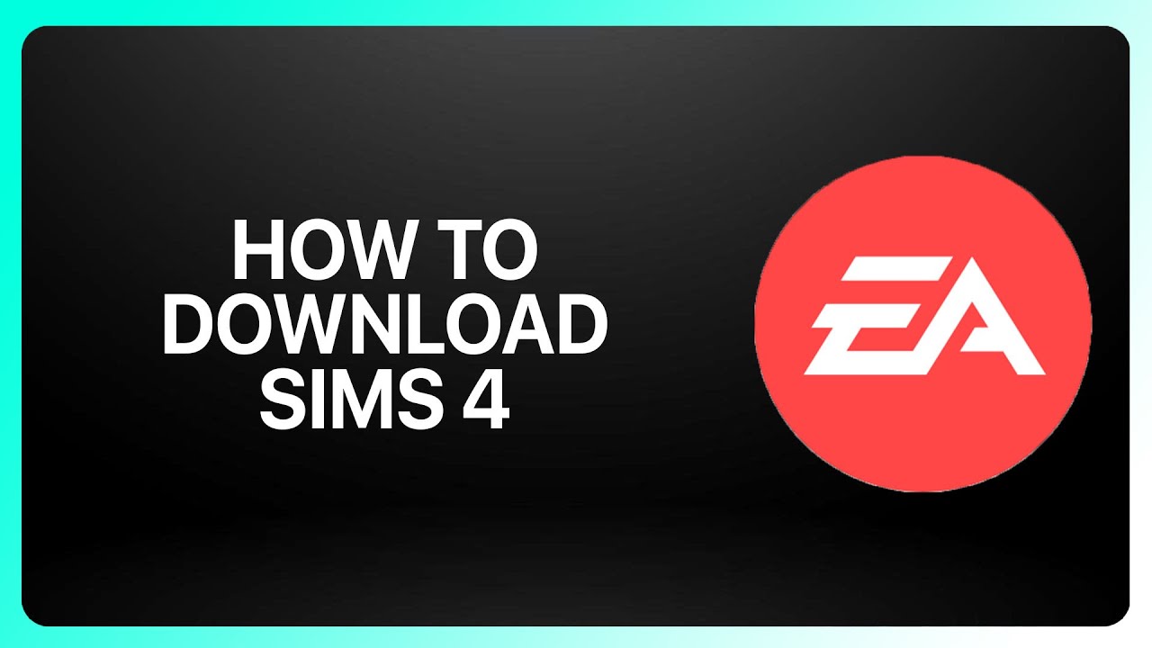 How To Download Sims 4 in EA App Tutorial